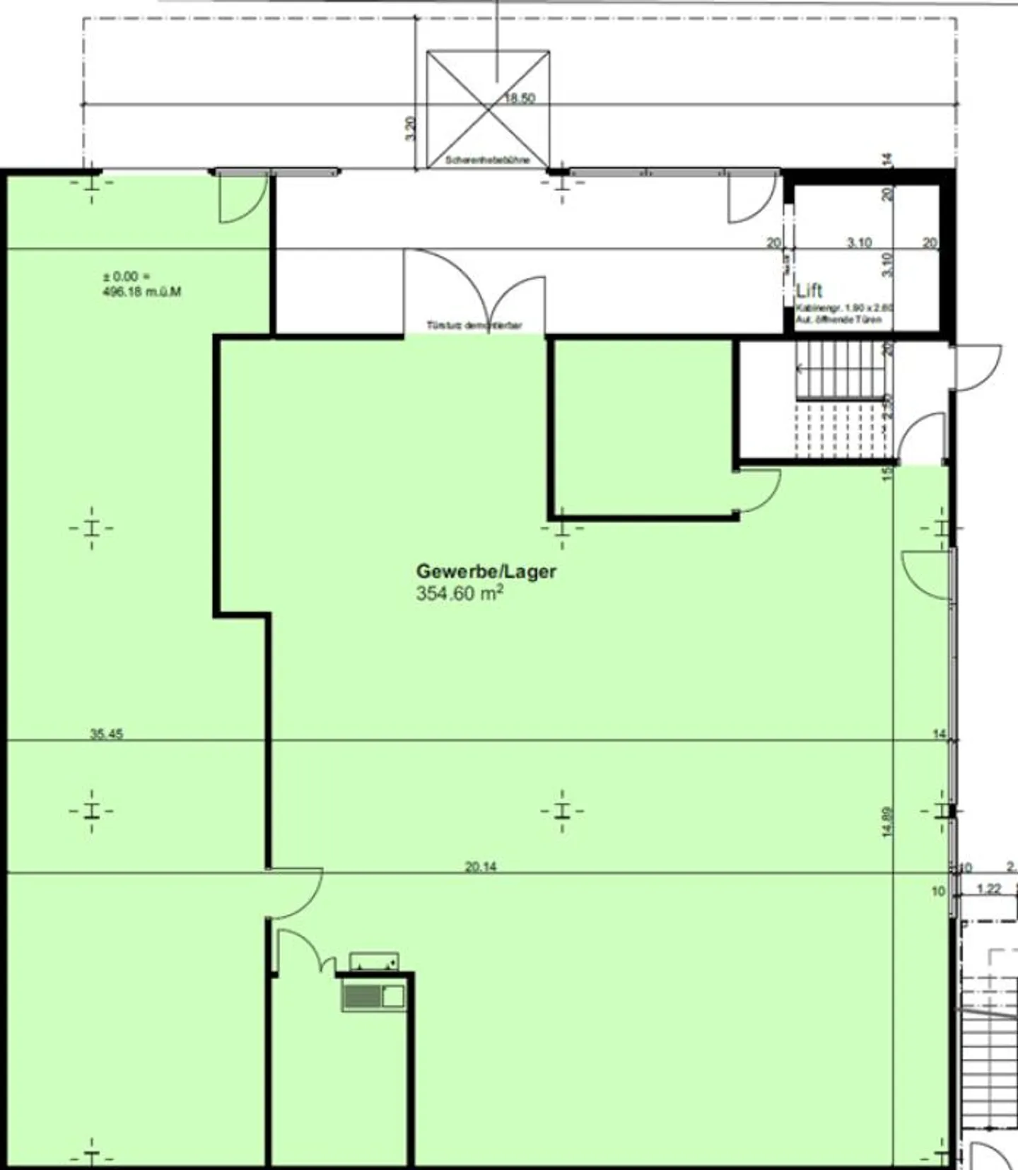 Spazi commerciali, uffici o magazzini a partire da 120 m² in posizione privilegiata - Foto 9 di 10