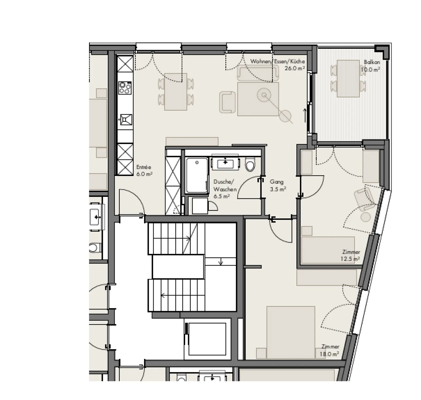 Modern 3.5 Room - Photo 6 of 6