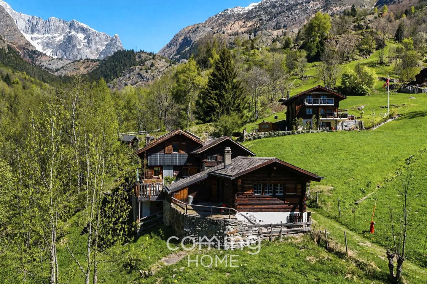 Chalet affascinante con annesso nell'idilliaco Fieschertal - Foto 1 di 12