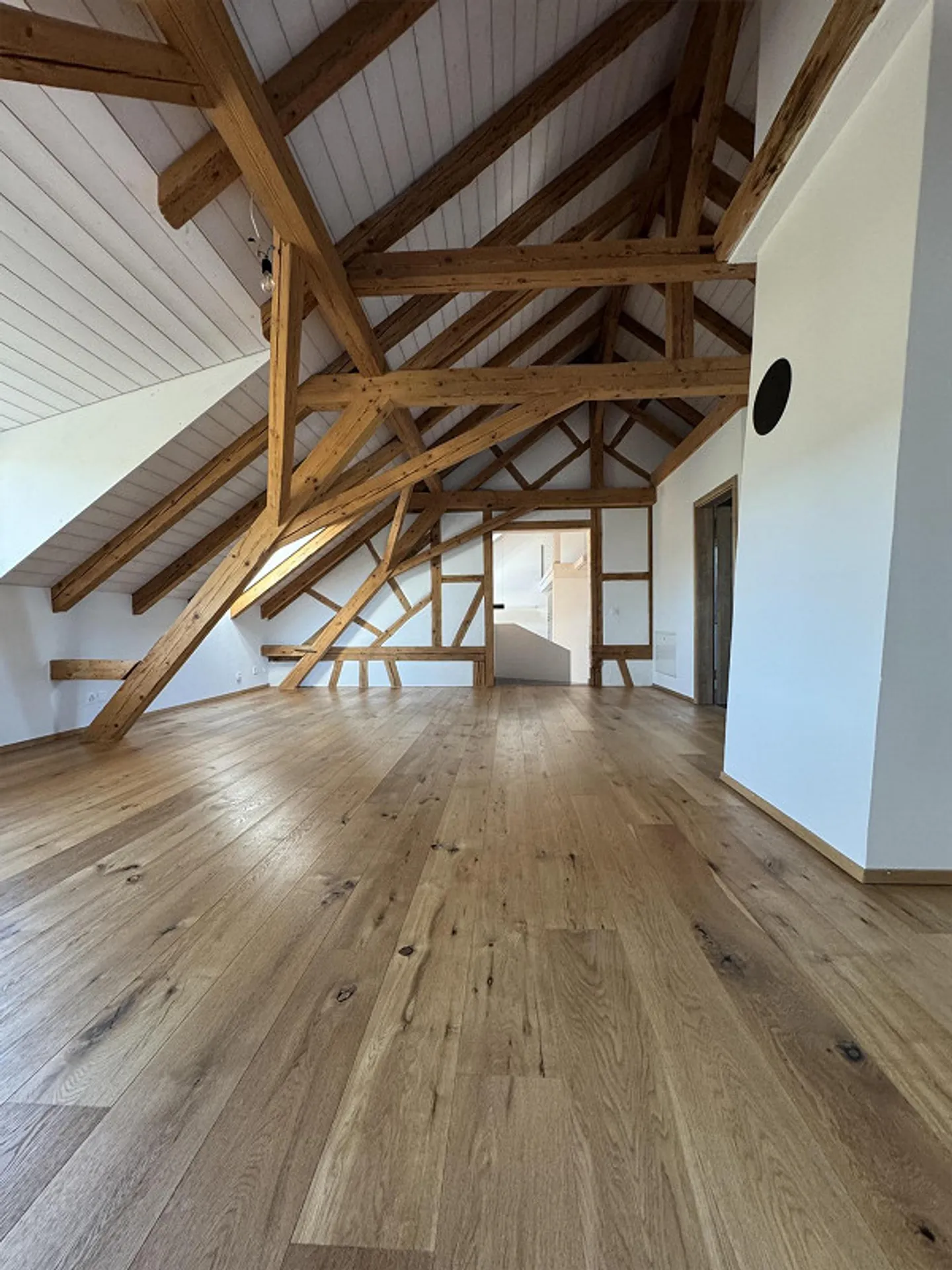 Bellissimo appartamento mansardato luminoso di 5.5 stanze con balcone - Foto 2 di 22