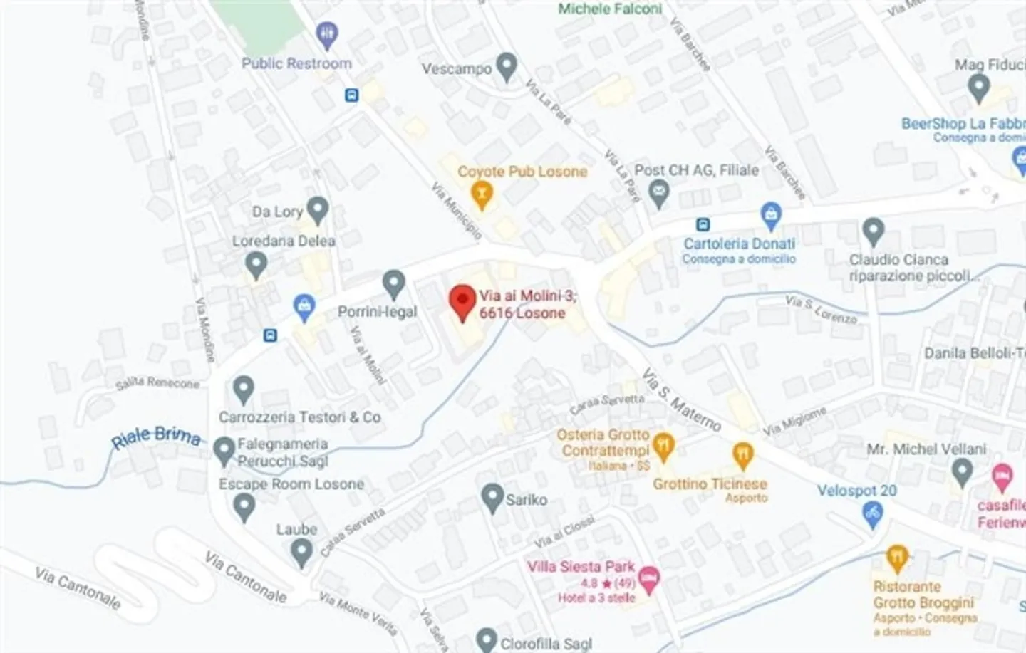 «Appartamento 3.5 locali a Losone con posteggio esterno / 3.5 Zimmer-Wohnung in Losone mit Aussenparkplatz» - Foto 17 di 17
