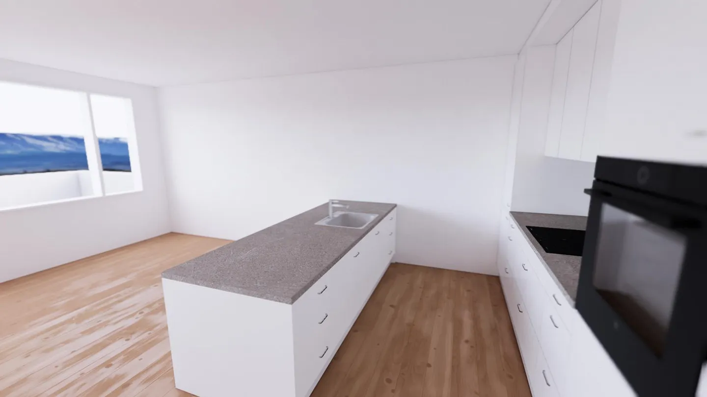 Prima occupazione dopo ristrutturazione completa - Appartamento di 4,5 stanze vicino al lago - Foto 1 di 13