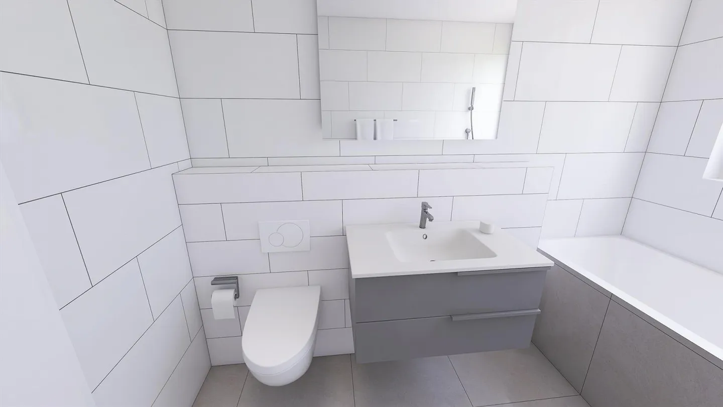 Prima occupazione dopo ristrutturazione completa - Appartamento di 4,5 stanze vicino al lago - Foto 3 di 13