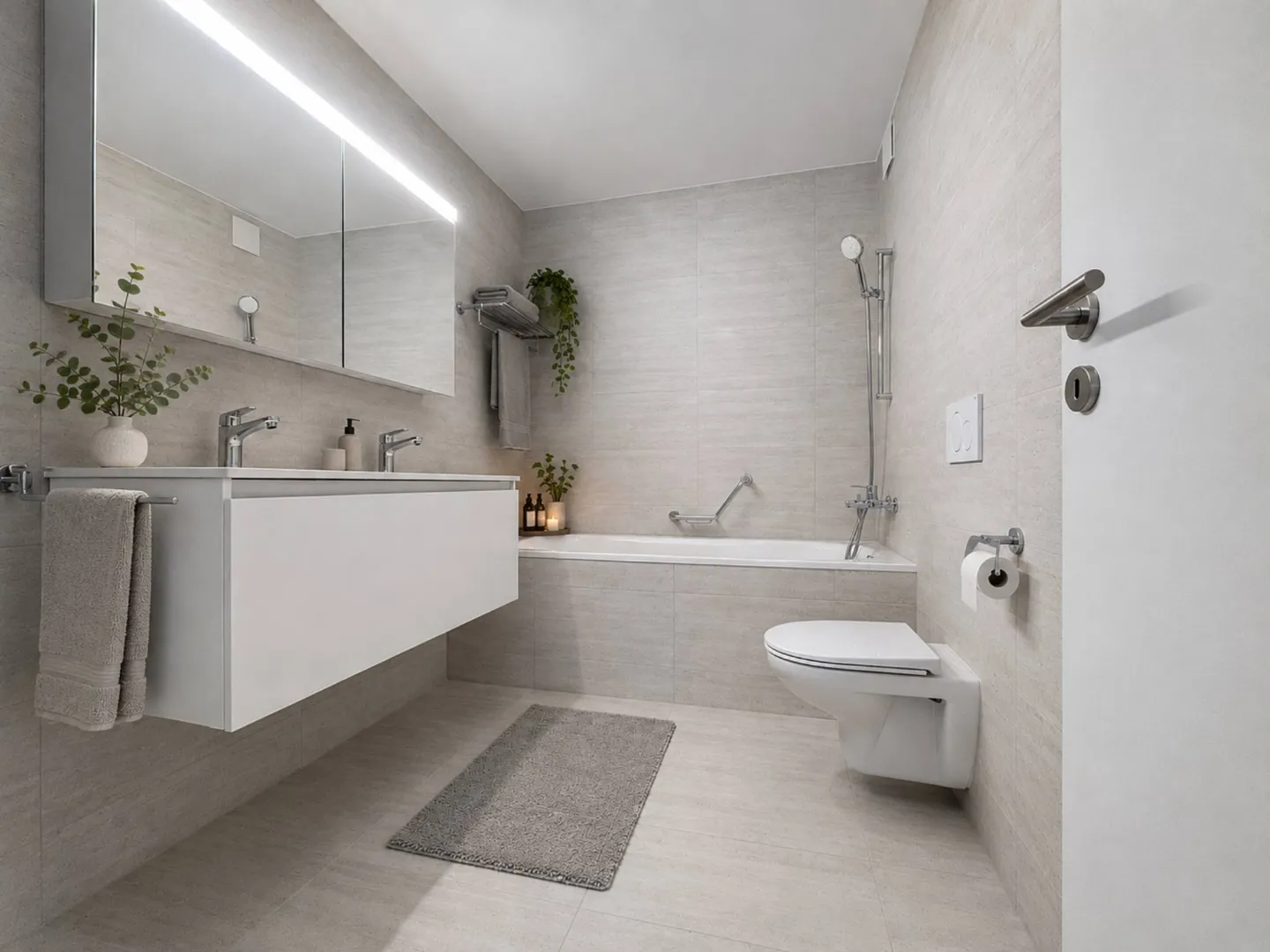 Nouvel appartement de 4,5 pièces avec balcons couverts - Photo 7 sur 13