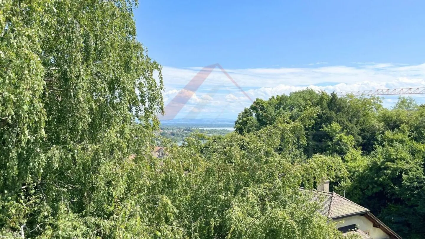Herzstück in Échallens: 122 m² helles Apartment mit Balkon, Kamin und Dachboden zum Ausbauen - Foto 27 von 27