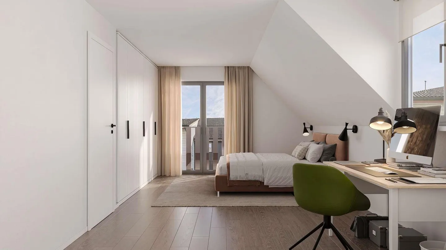 Arriver et se sentir chez soi - Votre lumineux appartement de 3,5 pièces à Grafstal - Photo 4 sur 7