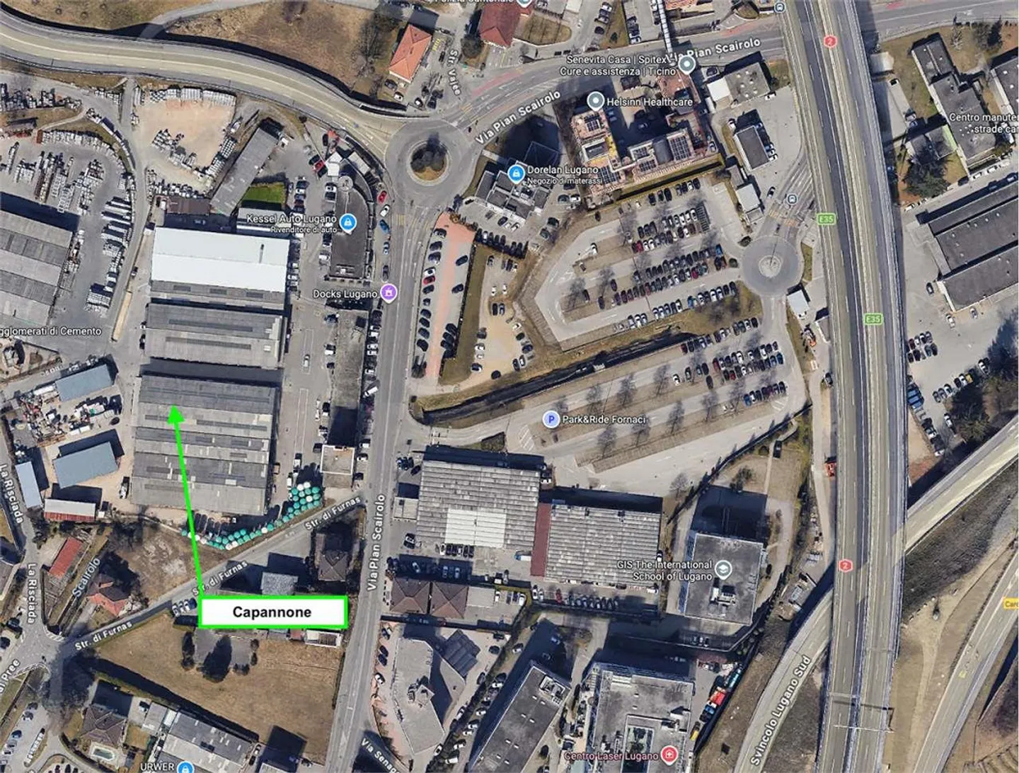 Noranco, Teil eines Lagers von 426 m² - Foto 1 von 3