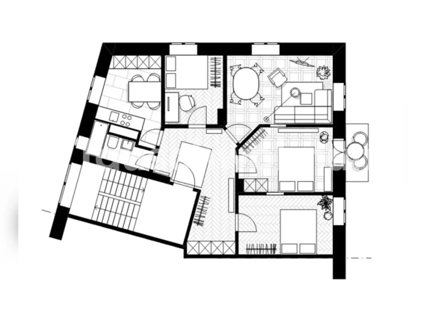 Beautiful 4.5 room apartment in Wiedikon for 3.5 - Photo 8 of 8