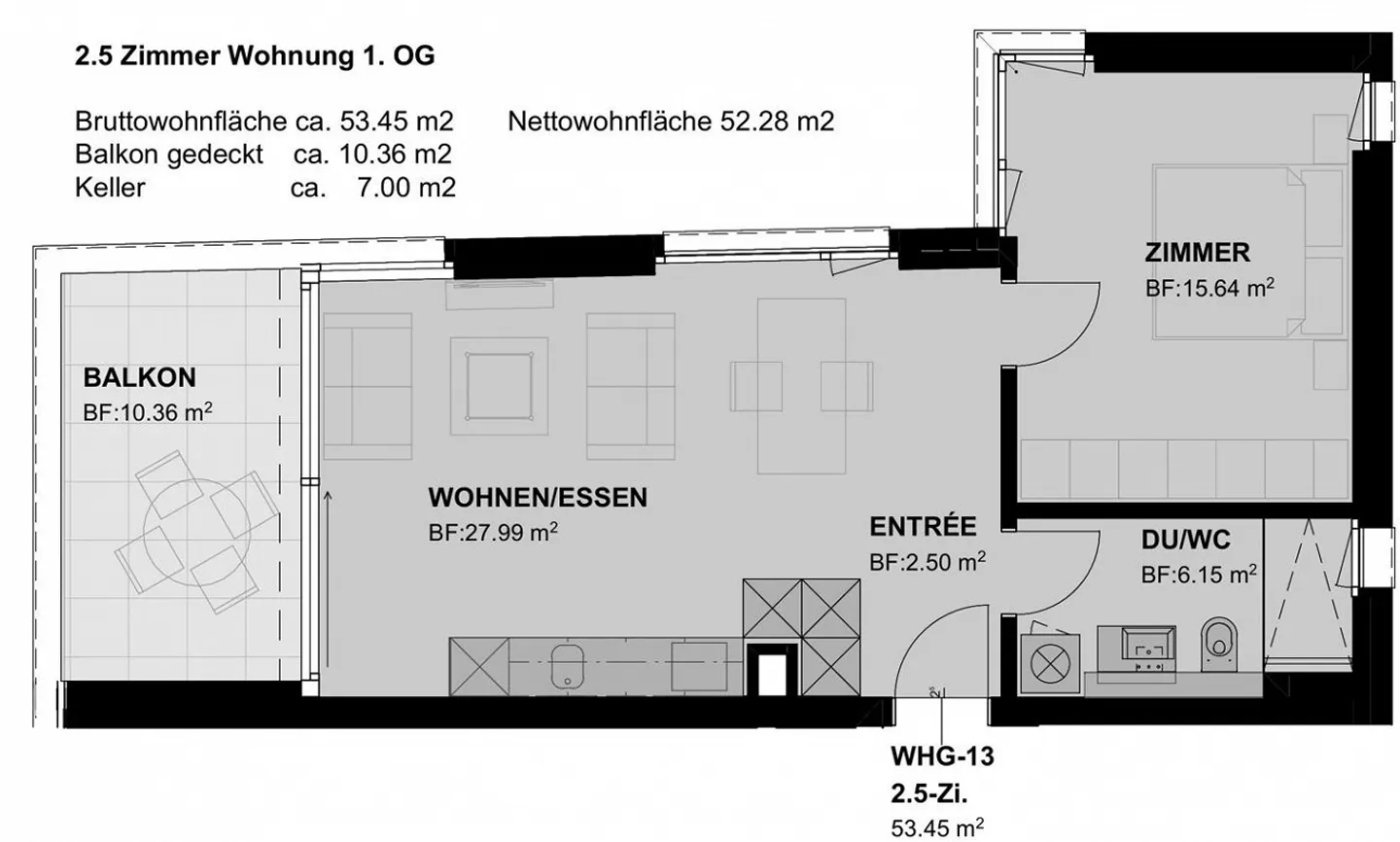 Appartement 2,5 pièces 1er étage - Photo 13 sur 13