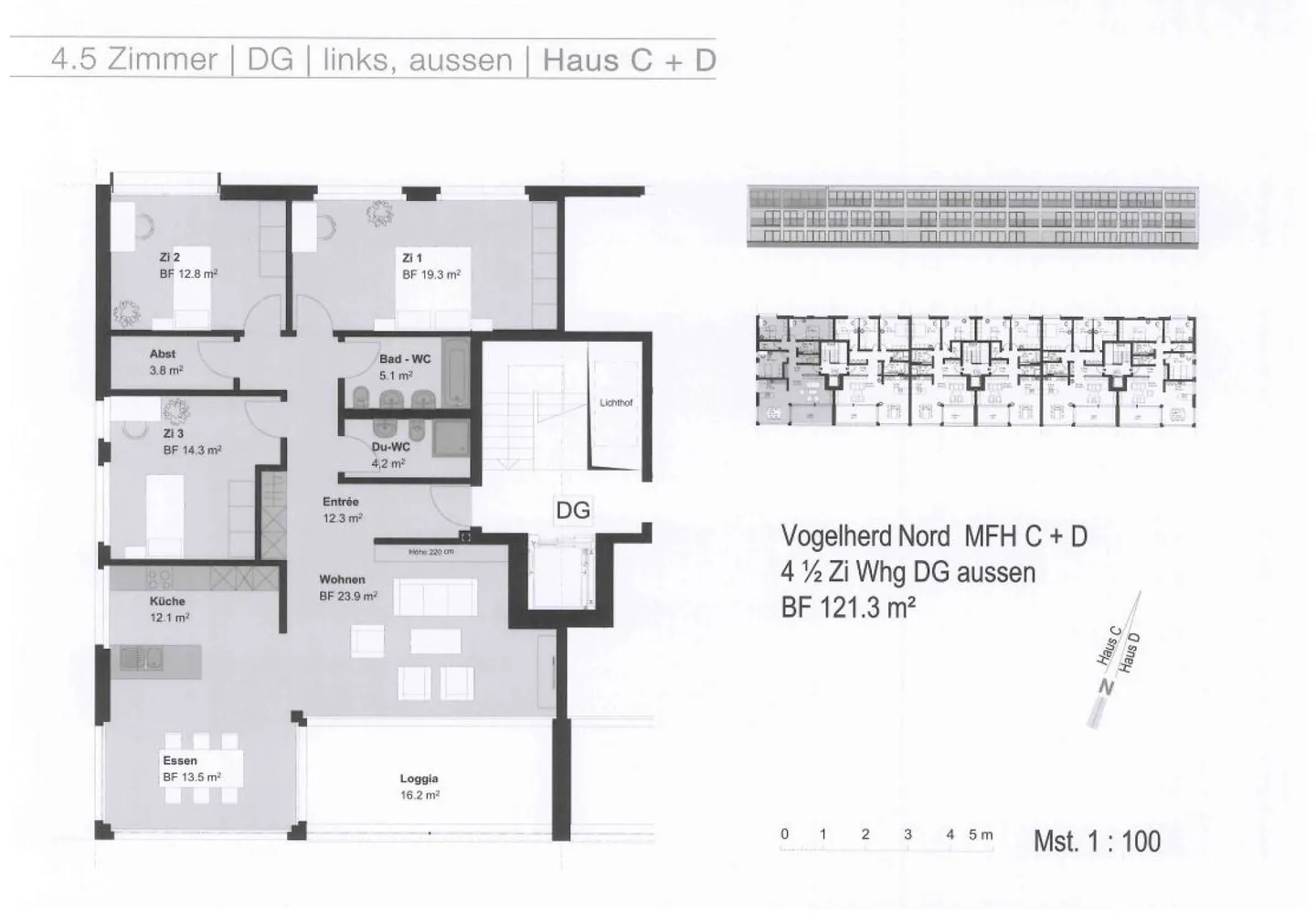 Grosszügige 4,5-Zimmer-Wohnung an ruhiger Lage - Foto 11 von 11