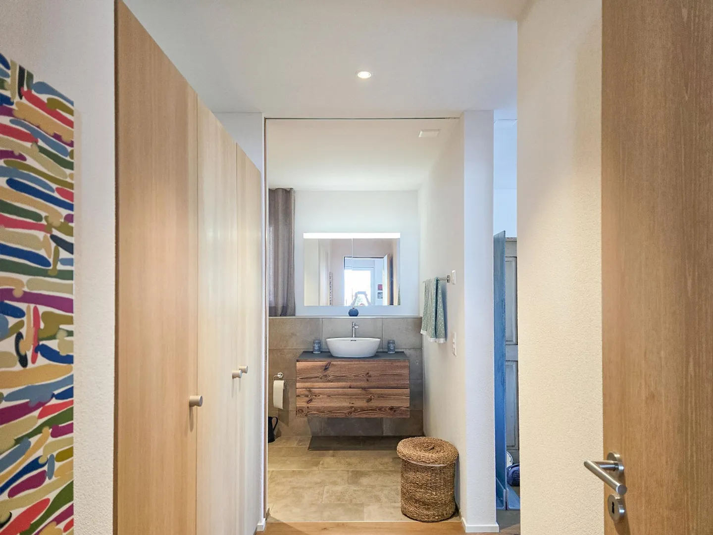 Uniquement comme résidence principale - Appartement moderne de 4,5 pièces au 1er étage - Photo 9 sur 23