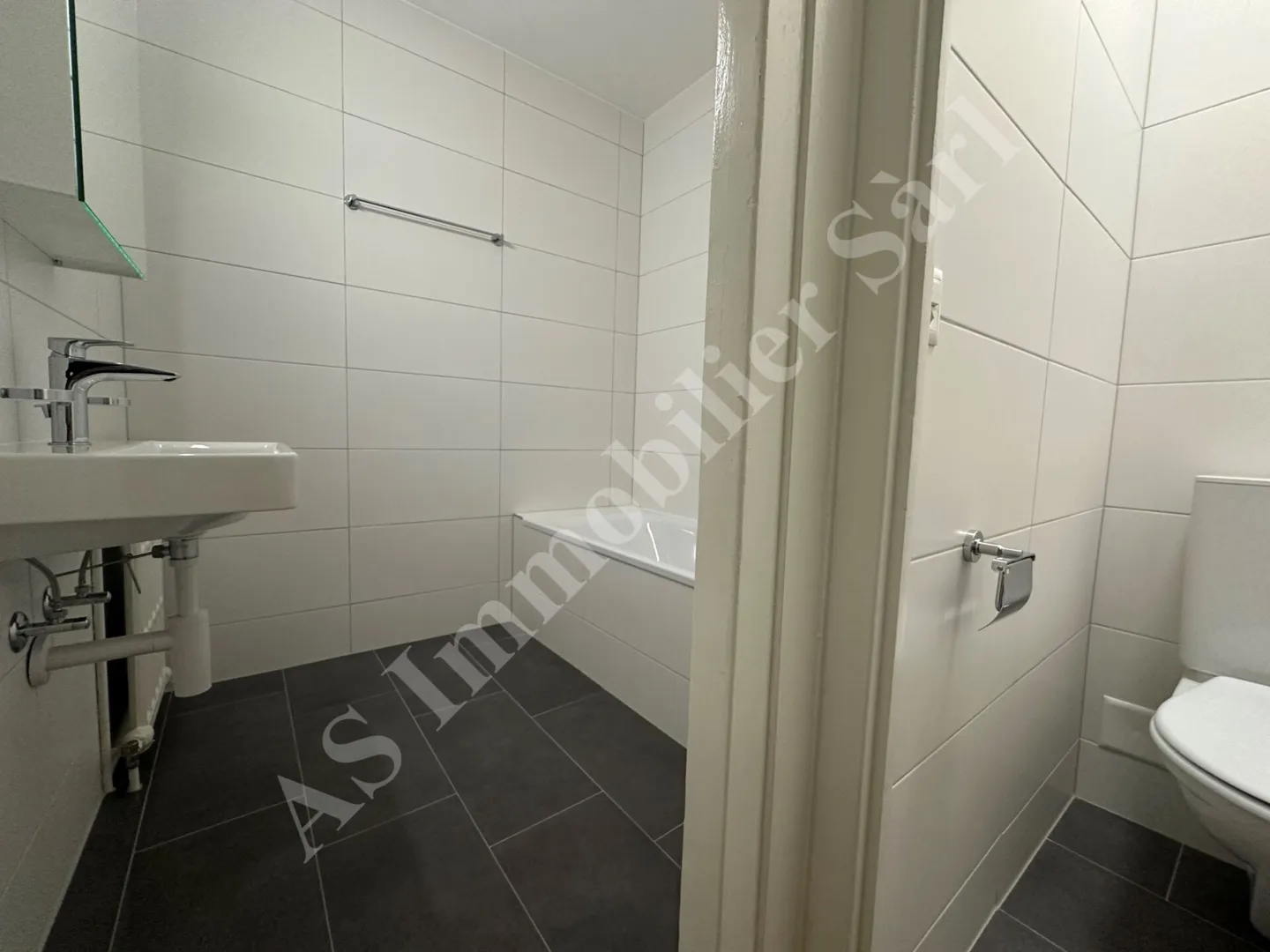 Lausanne - Montchoisi District - 2.5 Room Apartment with 75m2 Terrace and Fireplace - Photo 8 of 13