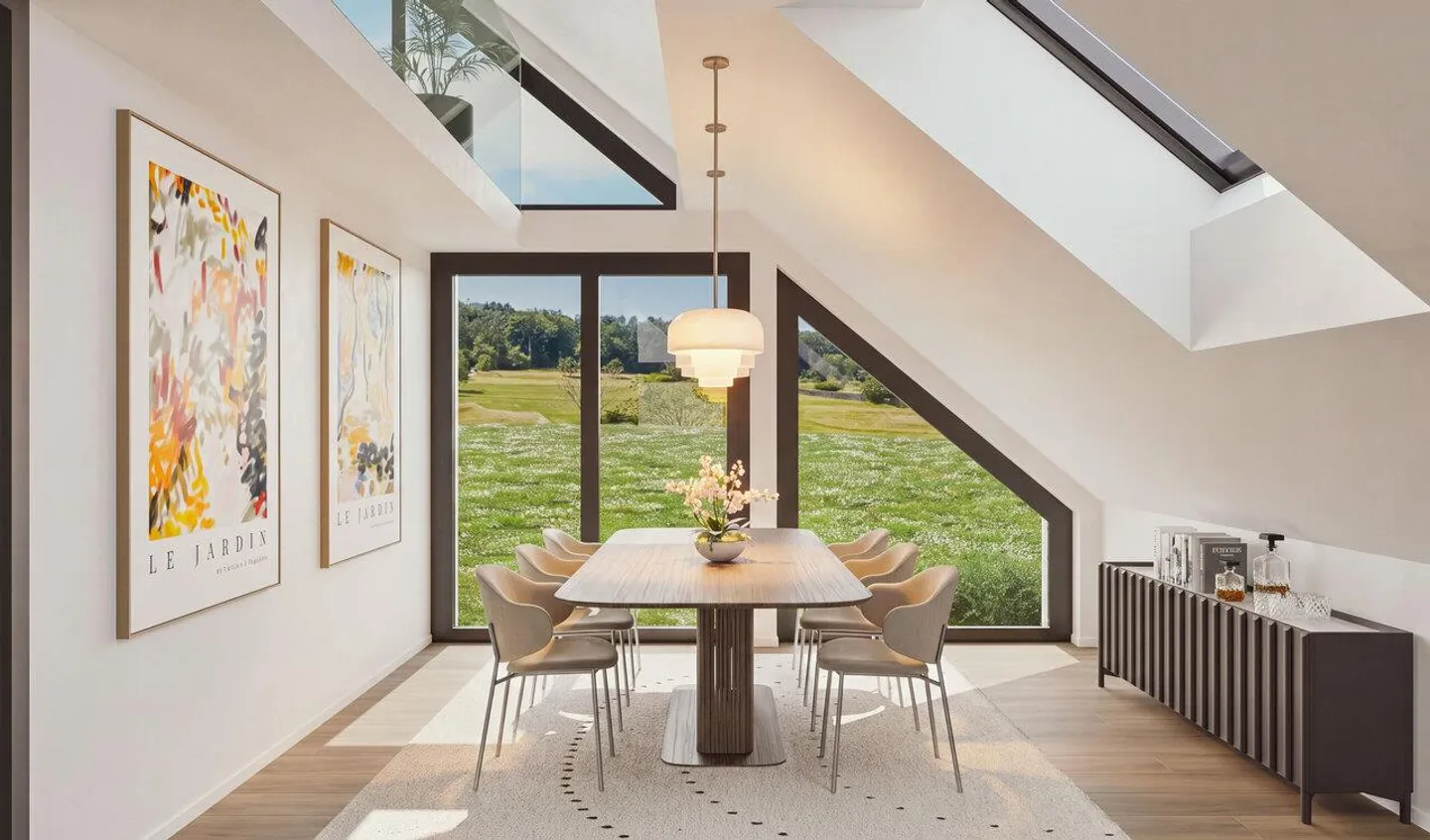 Design de haute qualité – Surface habitable de 238 m² - Jardin, Terrasse… - Photo 4 sur 9