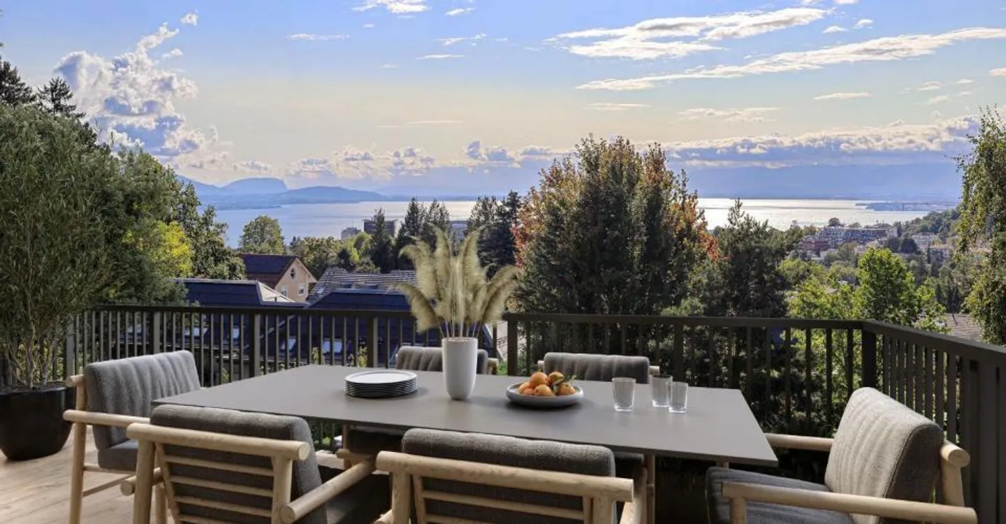 Spazioso duplex con vista eccezionale sul lago - Foto 1 di 7