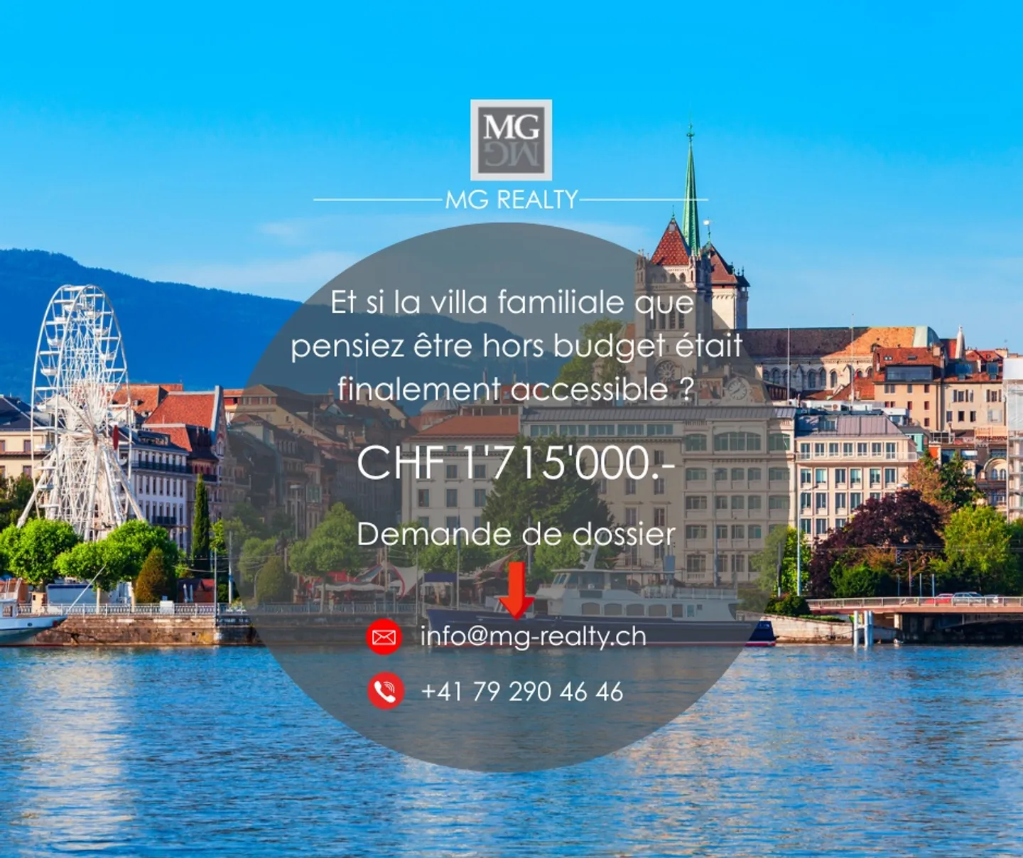 Suchen Sie eine Familienvilla in Genf, ohne Ihr Budget zu überschreiten - Foto 4 von 4