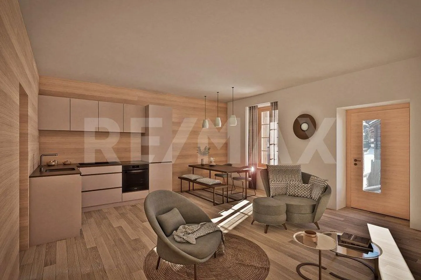 Appartement de plain-pied tout neuf - Appartement principal dans l'ancienne poste - Photo 1 sur 4