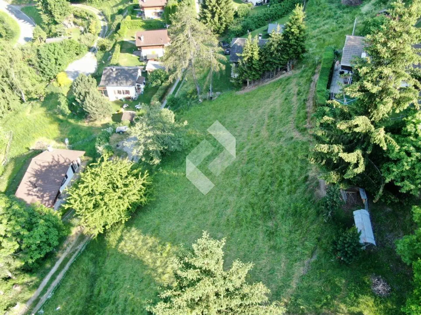 Terreno edificabile con vista sulla valle del Rodano, seconda casa consentita! - Foto 3 di 6