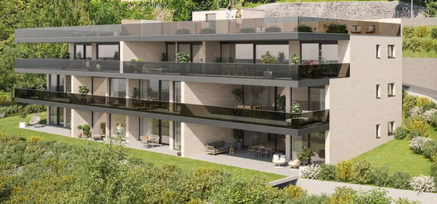 «LUGANO - PENTHOUSE 4,5 PLATZ. - modern und NEU – möglicher zweiter Wohnsitz» - Foto 1 von 5