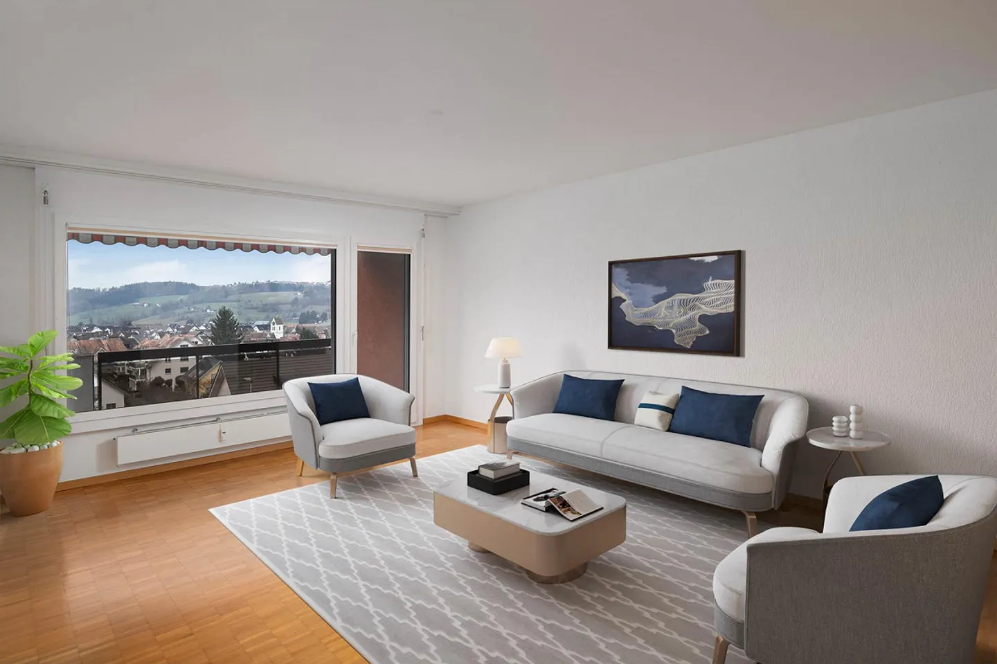 Appartamento 4½ locali soleggiato con vista splendida! - Foto 1 di 13