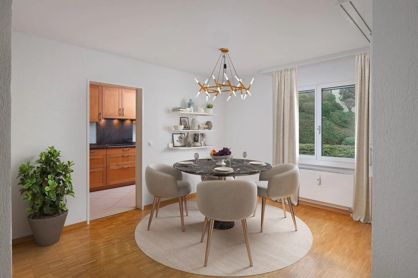 Appartamento 4½ locali soleggiato con vista splendida! - Foto 9 di 13