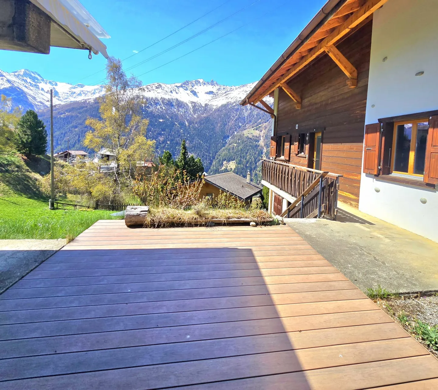 Appartement charmant avec vue panoramique et espace extérieur à Eison (St-Martin), Val d'Hérens - Photo 3 sur 18