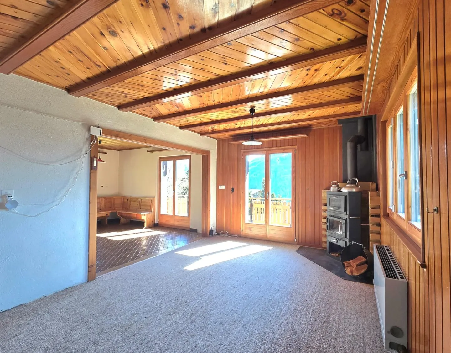 Appartement charmant avec vue panoramique et espace extérieur à Eison (St-Martin), Val d'Hérens - Photo 6 sur 18