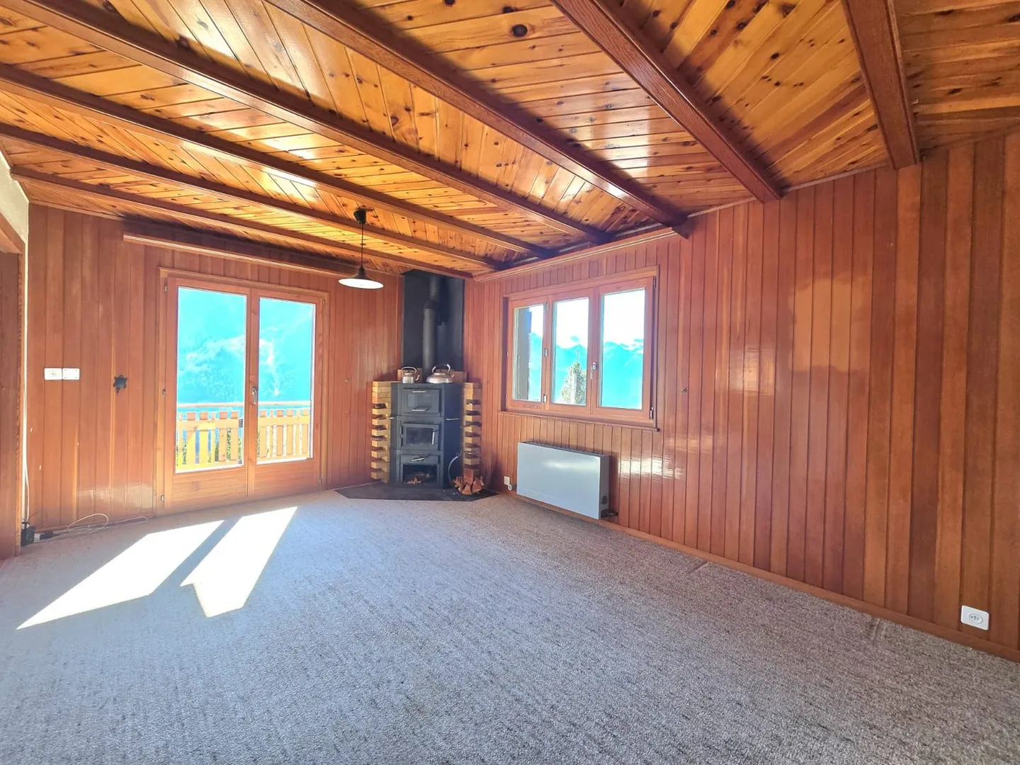 Appartement charmant avec vue panoramique et espace extérieur à Eison (St-Martin), Val d'Hérens - Photo 5 sur 18