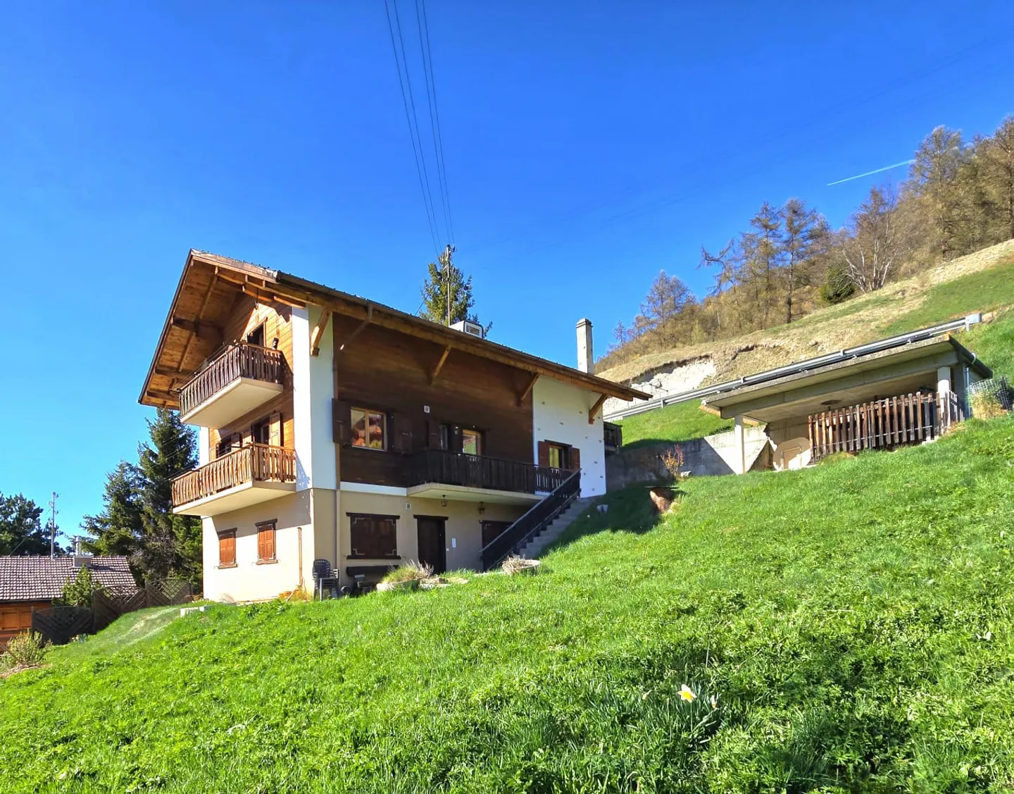 Appartement charmant avec vue panoramique et espace extérieur à Eison (St-Martin), Val d'Hérens - Photo 16 sur 18