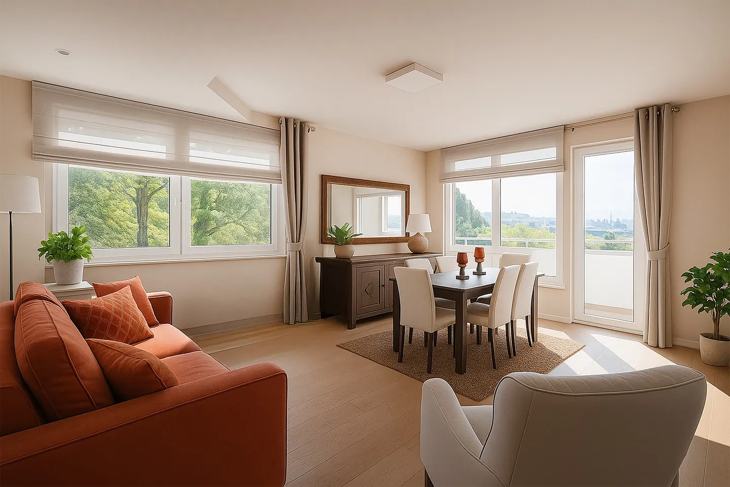 1007 Lausanne - Apartment with panoramic view of Lake Geneva - Photo 2 of 8