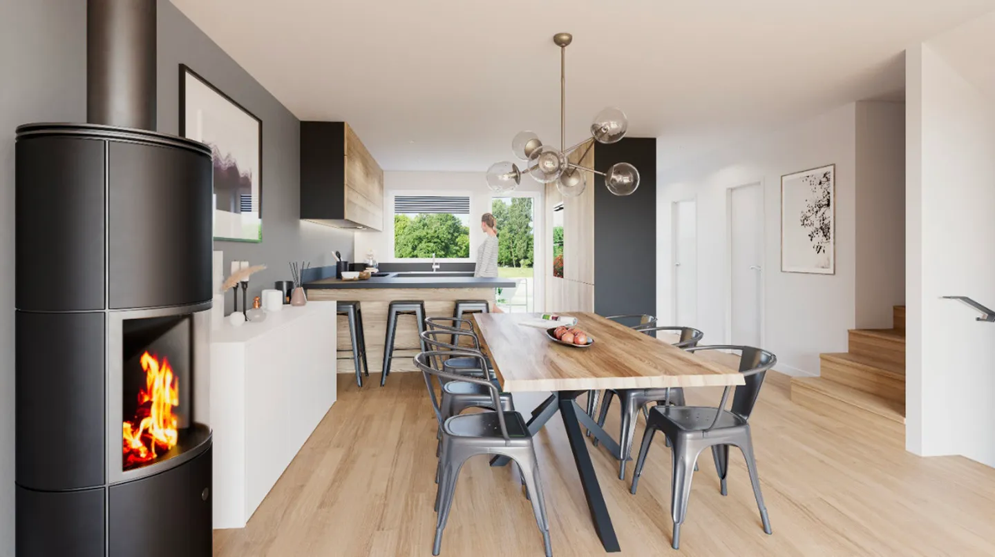 Casa a schiera in affitto - Foto 4 di 6