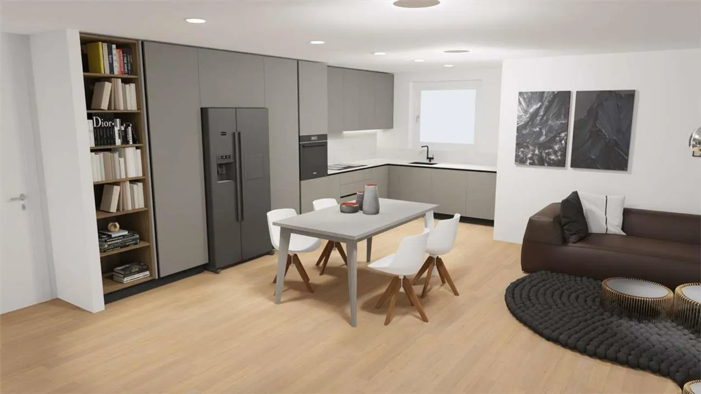 Appartamento 3.5 locali a Pregassona con giardino - Foto 1 di 8