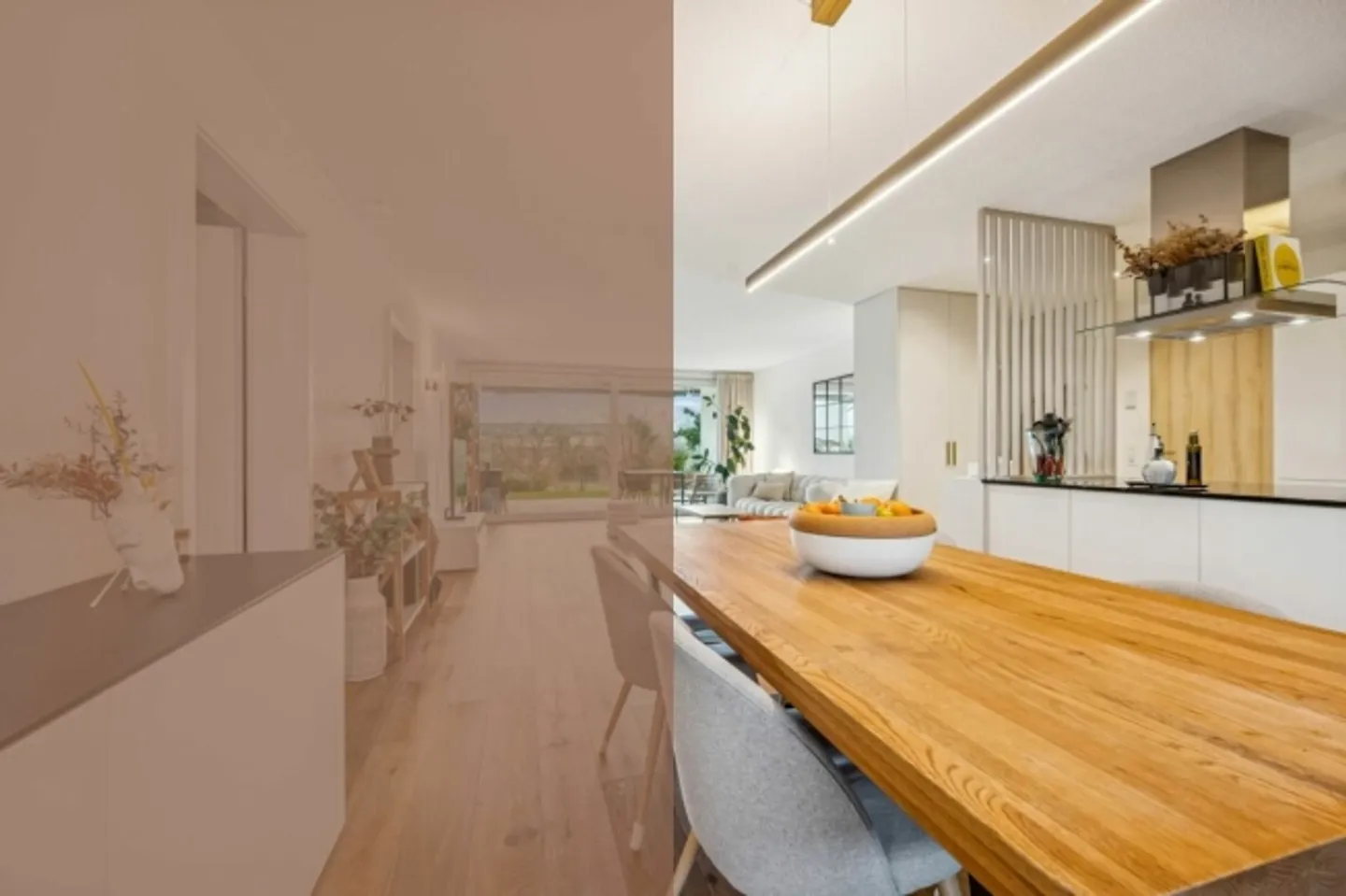 Appartement de jardin moderne sur le canal de Zihl avec place de parking - Photo 1 sur 13