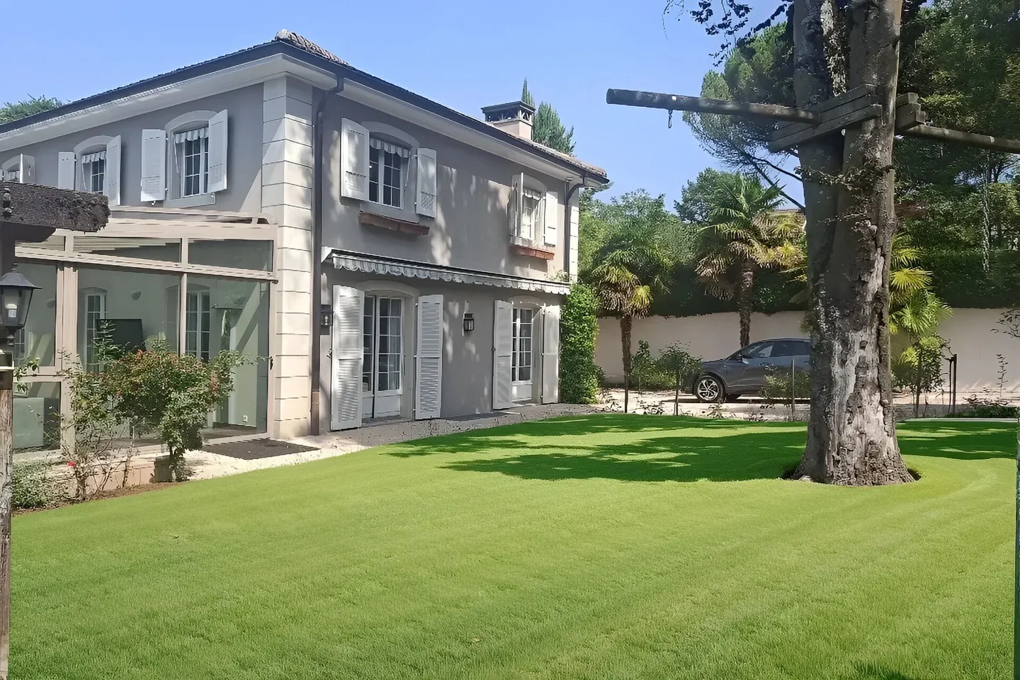 Zu vermieten - Magnifisches Einfamilienhaus mit Pool in Collonge-Bellerive - Foto 1 von 11