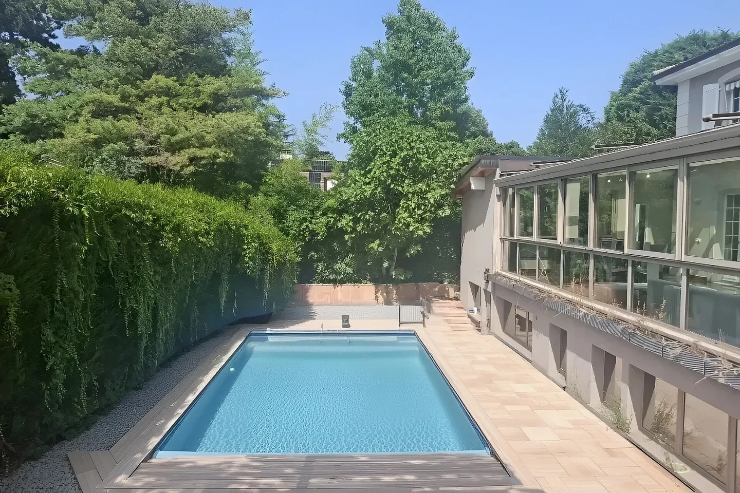 Zu vermieten - Magnifisches Einfamilienhaus mit Pool in Collonge-Bellerive - Foto 9 von 11