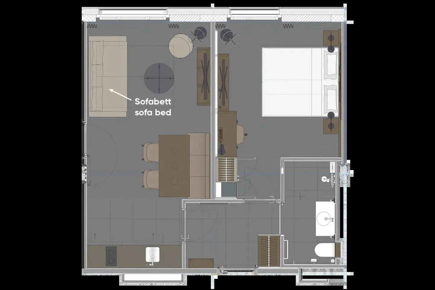 Wohnung mieten - Foto 3 von 3