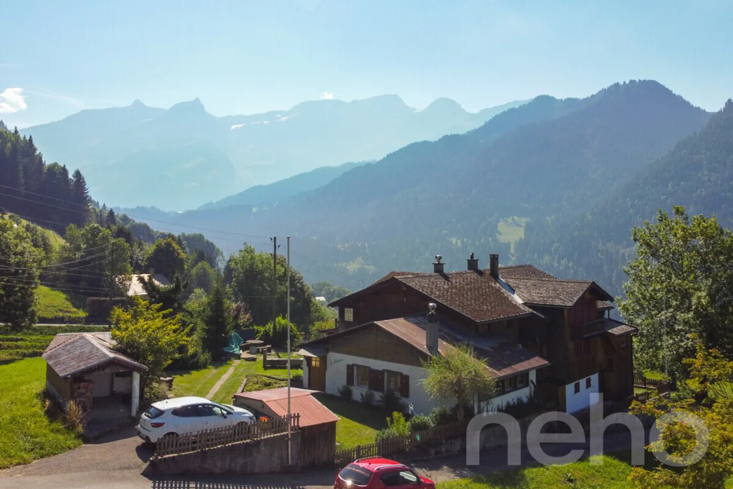 Helles Chalet mit atemberaubendem Bergblick - Foto 3 von 12