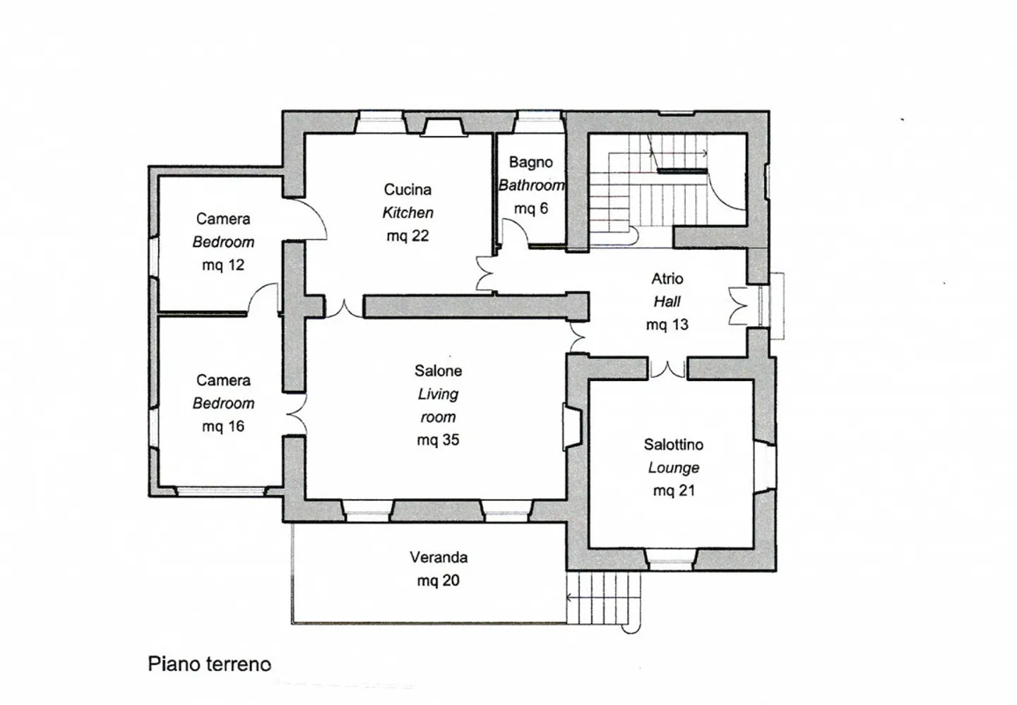 VILLA LIBERTY DE 1911 AVEC TERRAIN CONSTRUCTIBLE À TESSERETE - Photo 11 sur 13