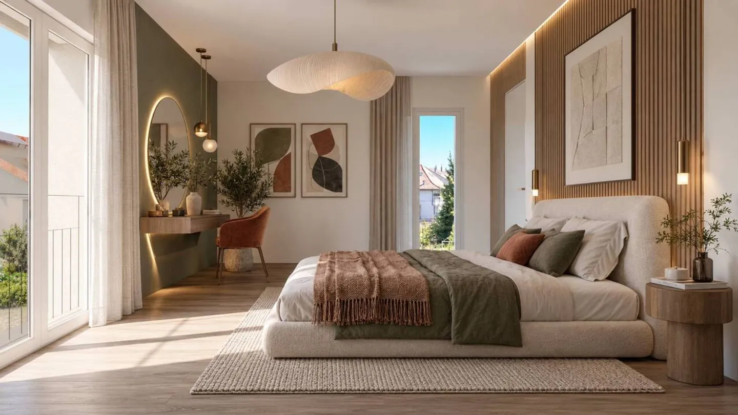 New promotion: new 3.5 room apartment with private garden and 33 m² terrace - Photo 4 of 8