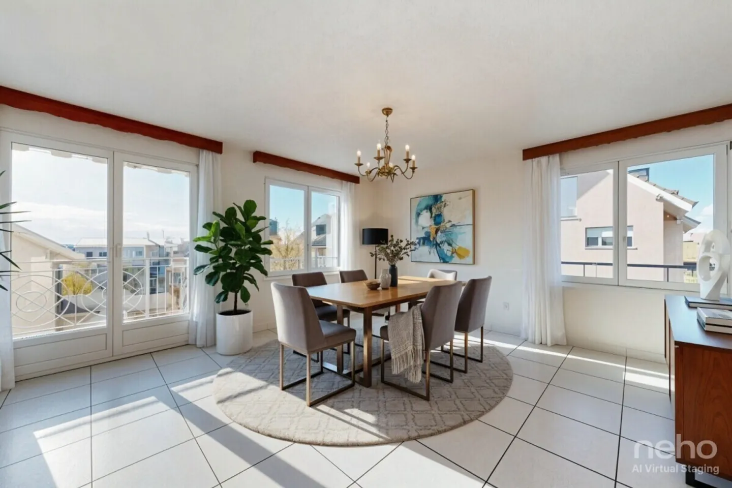 Bright duplex just steps from the center of Morges - Photo 4 of 13