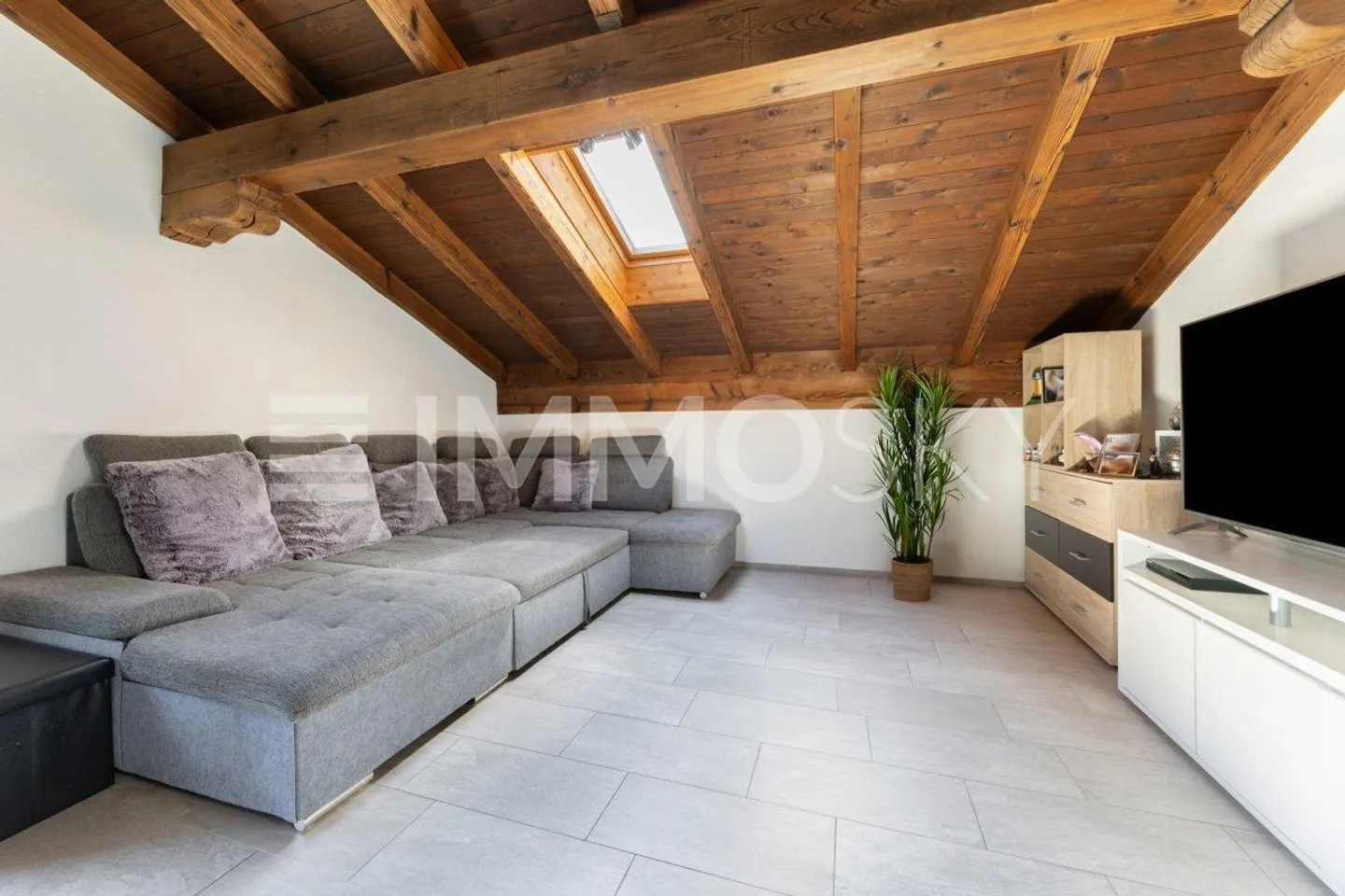 Light-Filled Living with Fireplace and Comfort - Photo 3 of 5