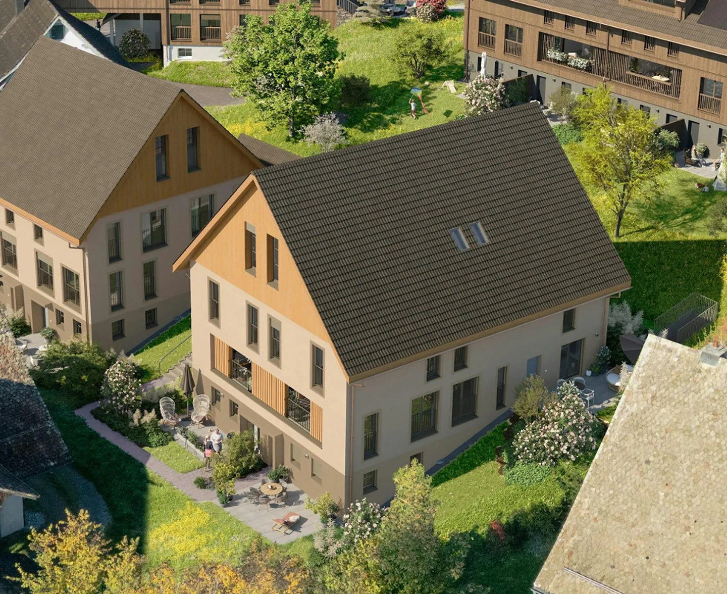 SENNHOF - Doppeleinfamilienhäuser an herrlich ruhiger Lage - Foto 2 von 7