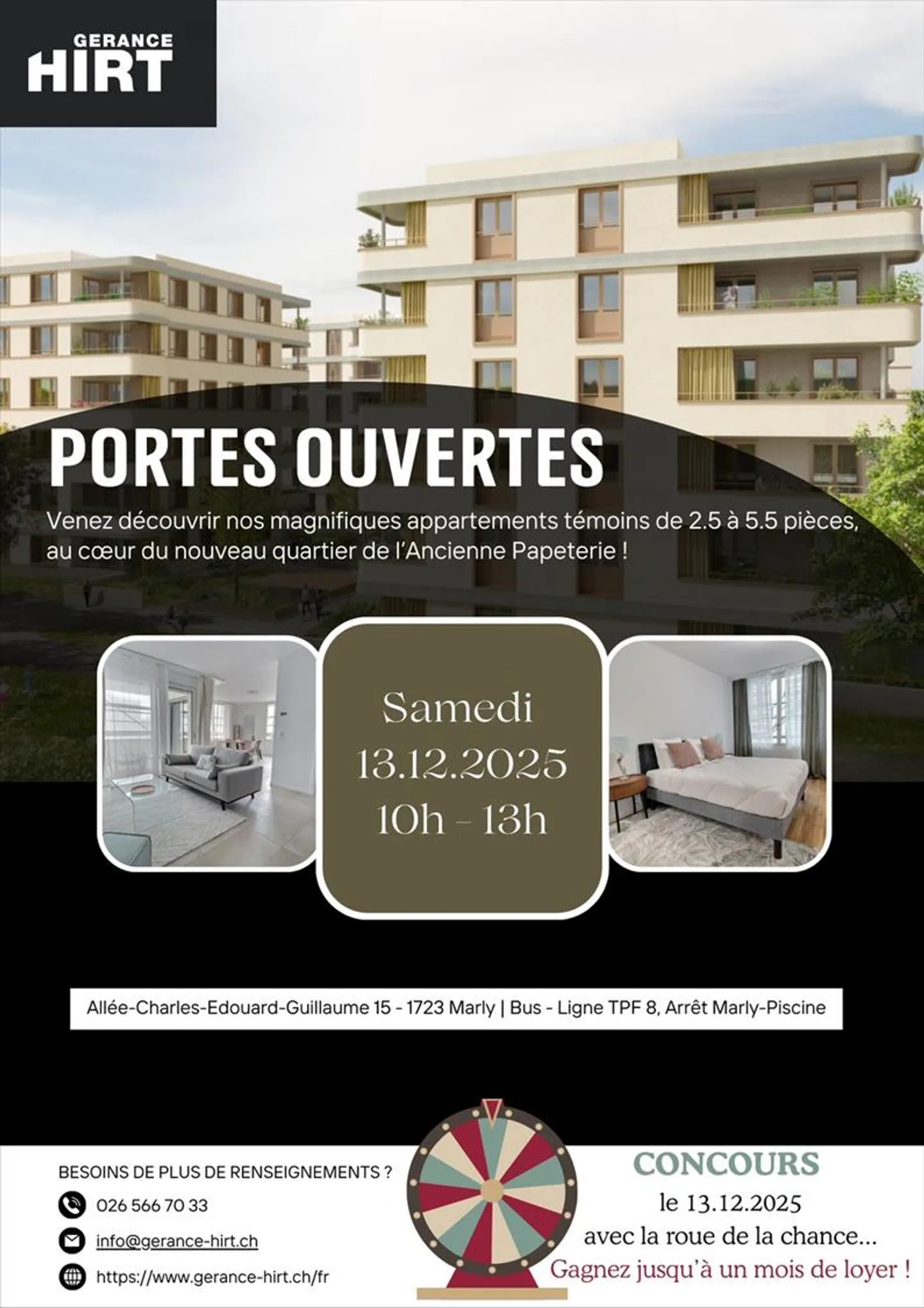 Nouveaux appartements avec 5.5 pièces - Photo 4 sur 6