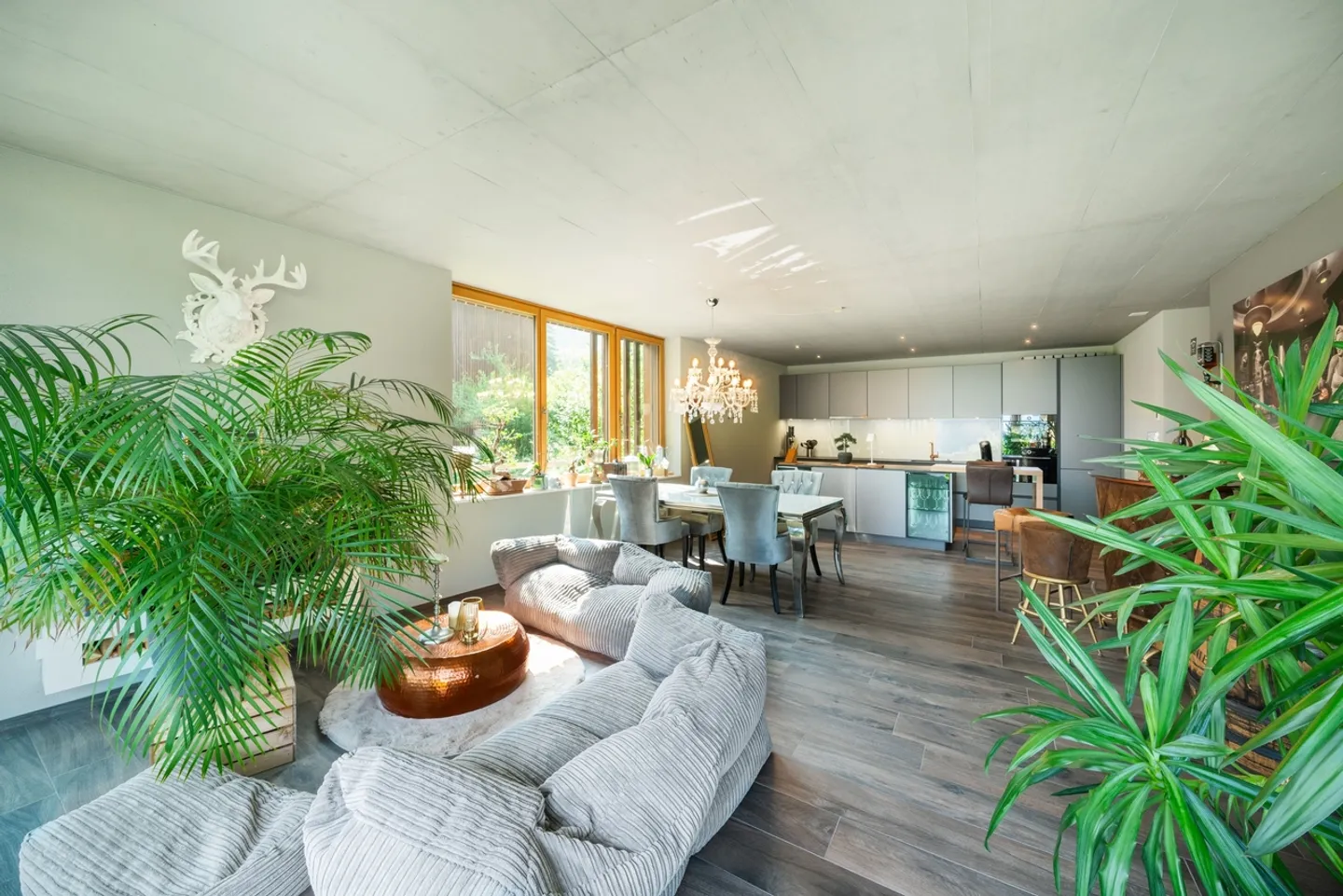 Appartamento al piano terra di 3,5 stanze con giardino a Leissigen - Vivere in un ambiente da sogno - Foto 2 di 11