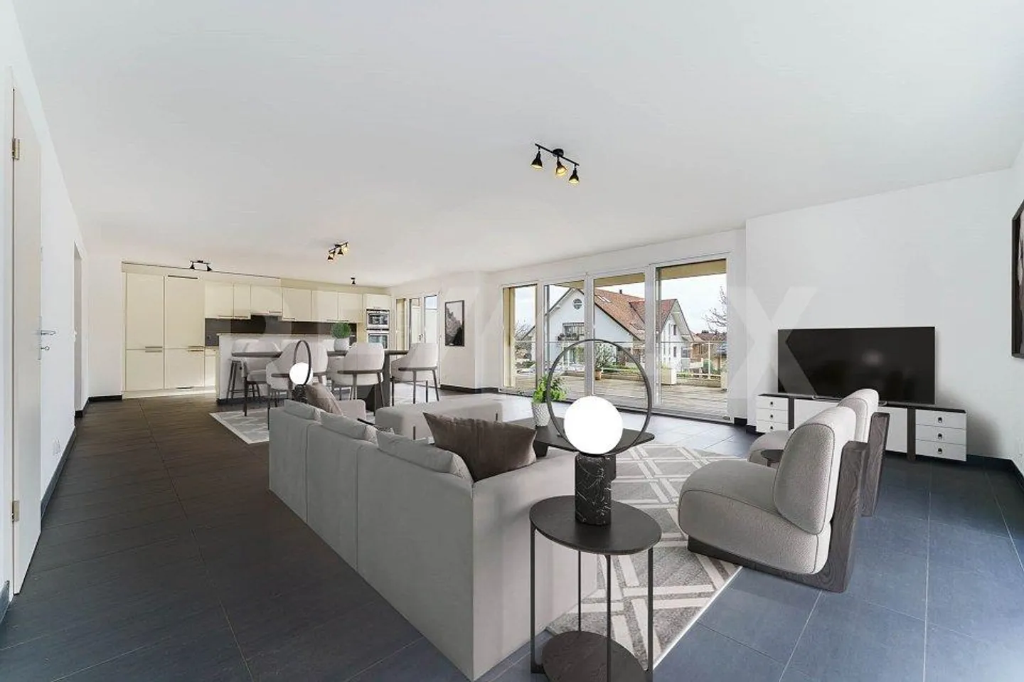 Appartement 4,5 pièces avec  grande terrasse et jardin - Photo 2 sur 13