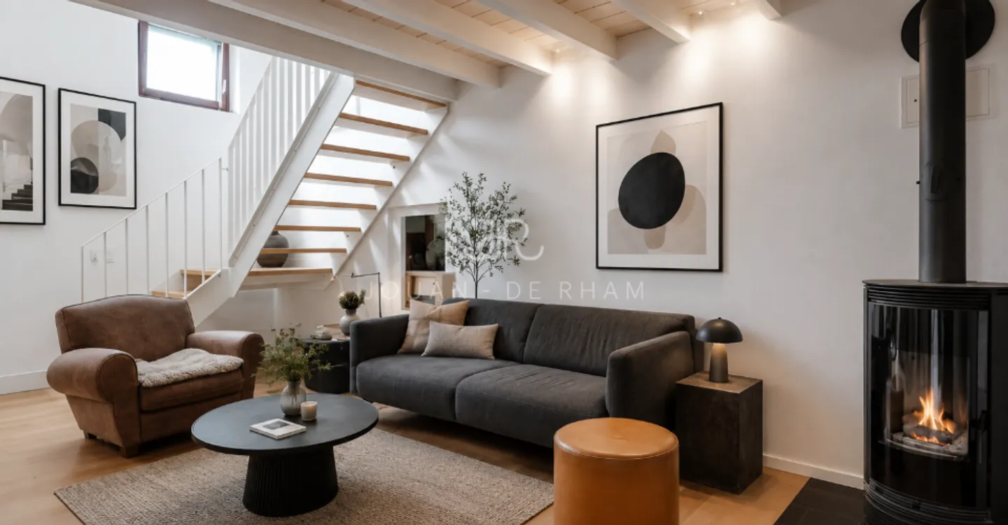 Magnificent character house in the heart of the village of Veyrier - Photo 2 of 12
