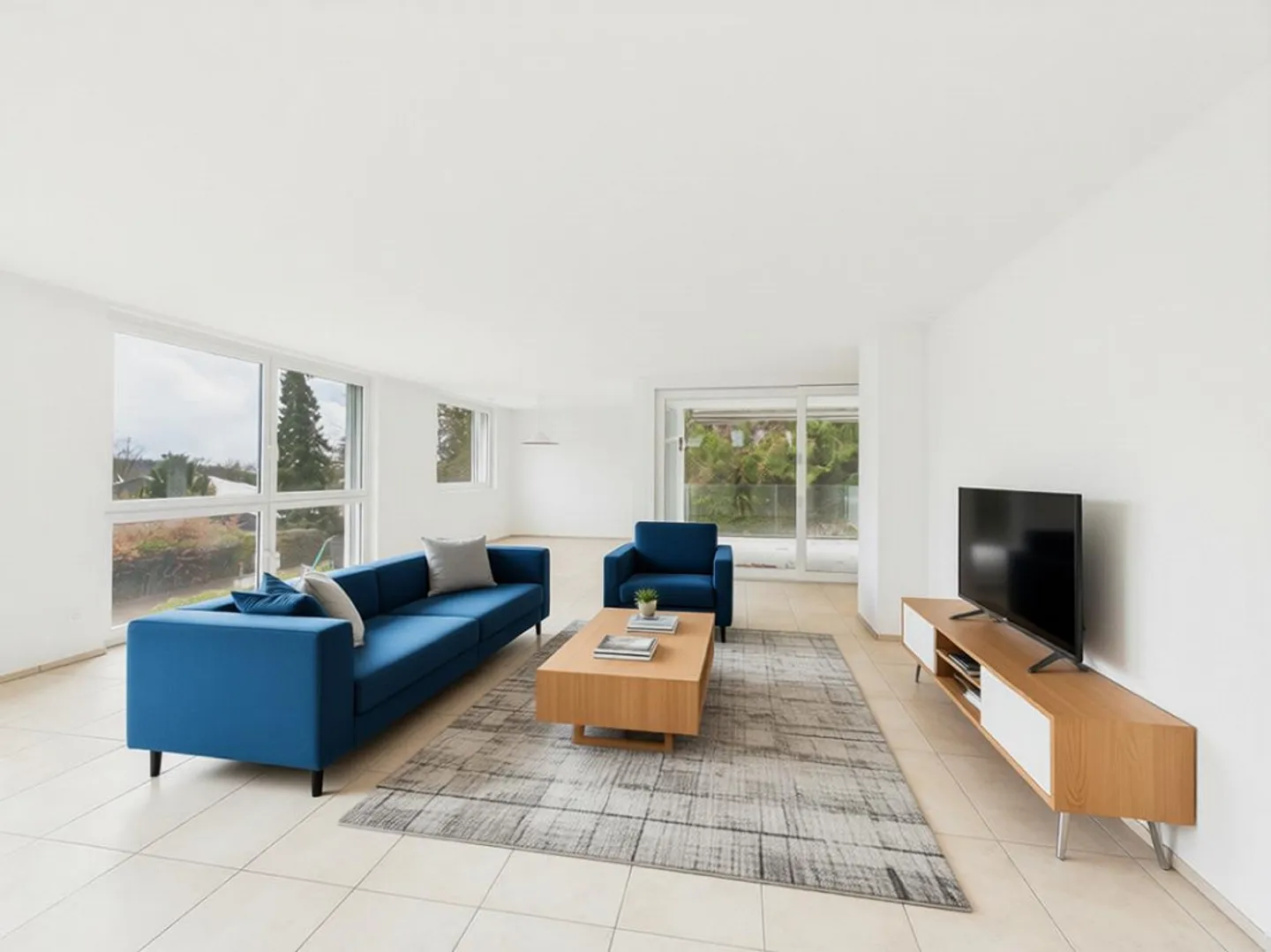 Appartement lumineux de 4,5 pièces avec balcon et part de jardin, Zumikon - Photo 2 sur 16