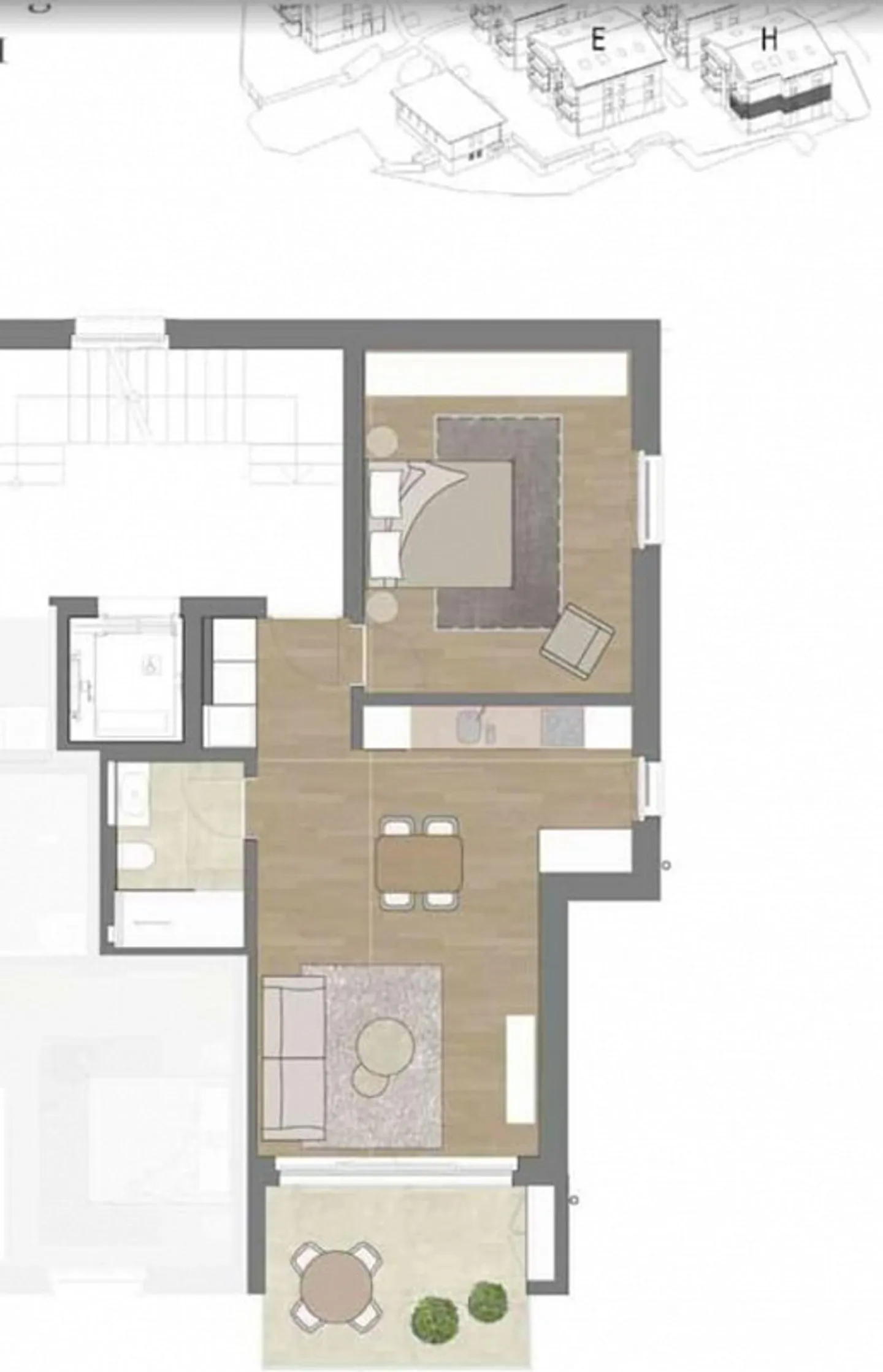 Bel appartement de 2,5 pièces - Photo 9 sur 9