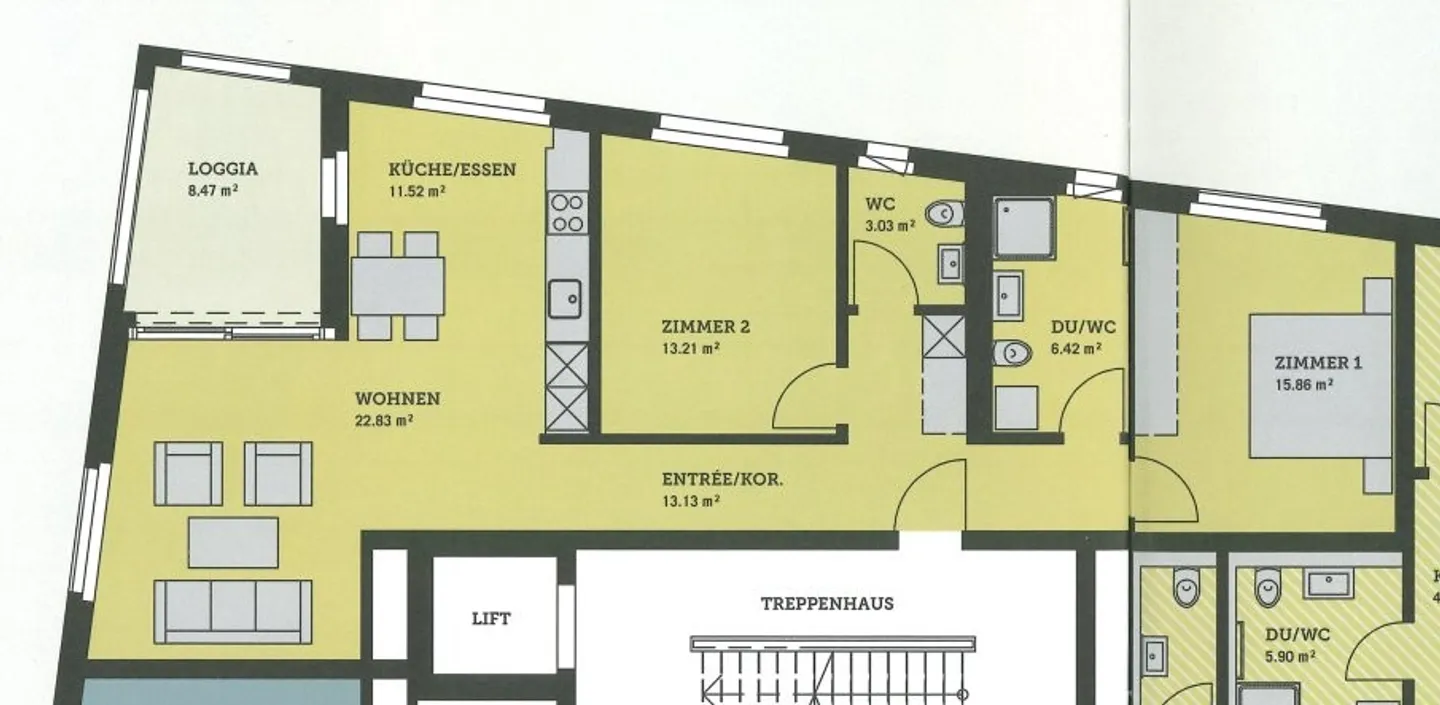 Appartement 3.5 pièces - Photo 11 sur 11