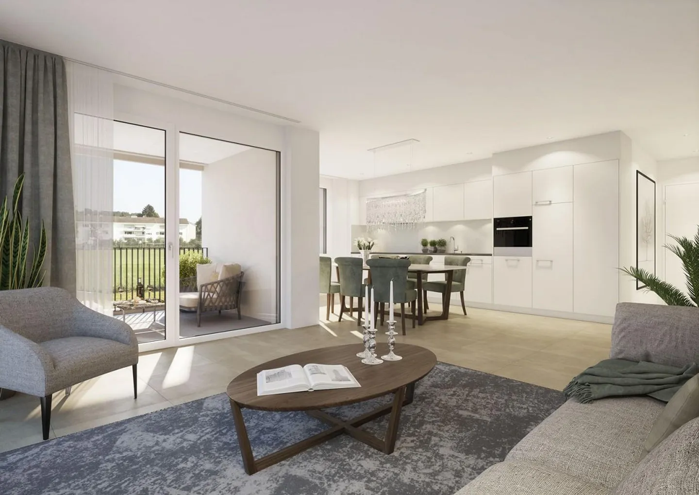 Moderne Luxuswohnung - Foto 2 von 8