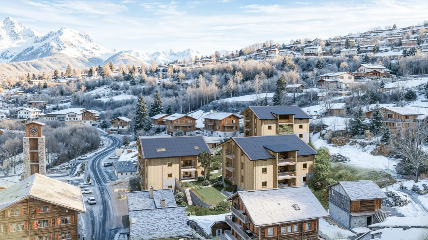 Nouvelle construction HASOL au centre de Bürchen avec des résidences principales et secondaires - Photo 7 sur 13